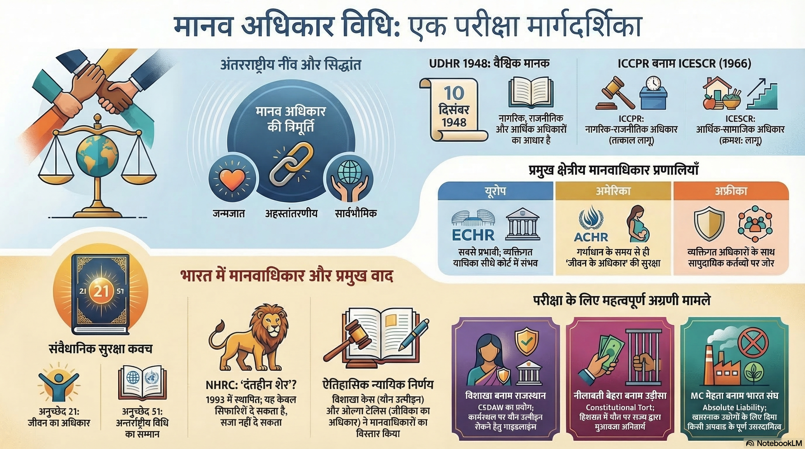 LLB प्रथम सेमेस्टर: मानव अधिकार विधि – परीक्षा सफलता गाइड एवं सम्पूर्ण विश्लेषण