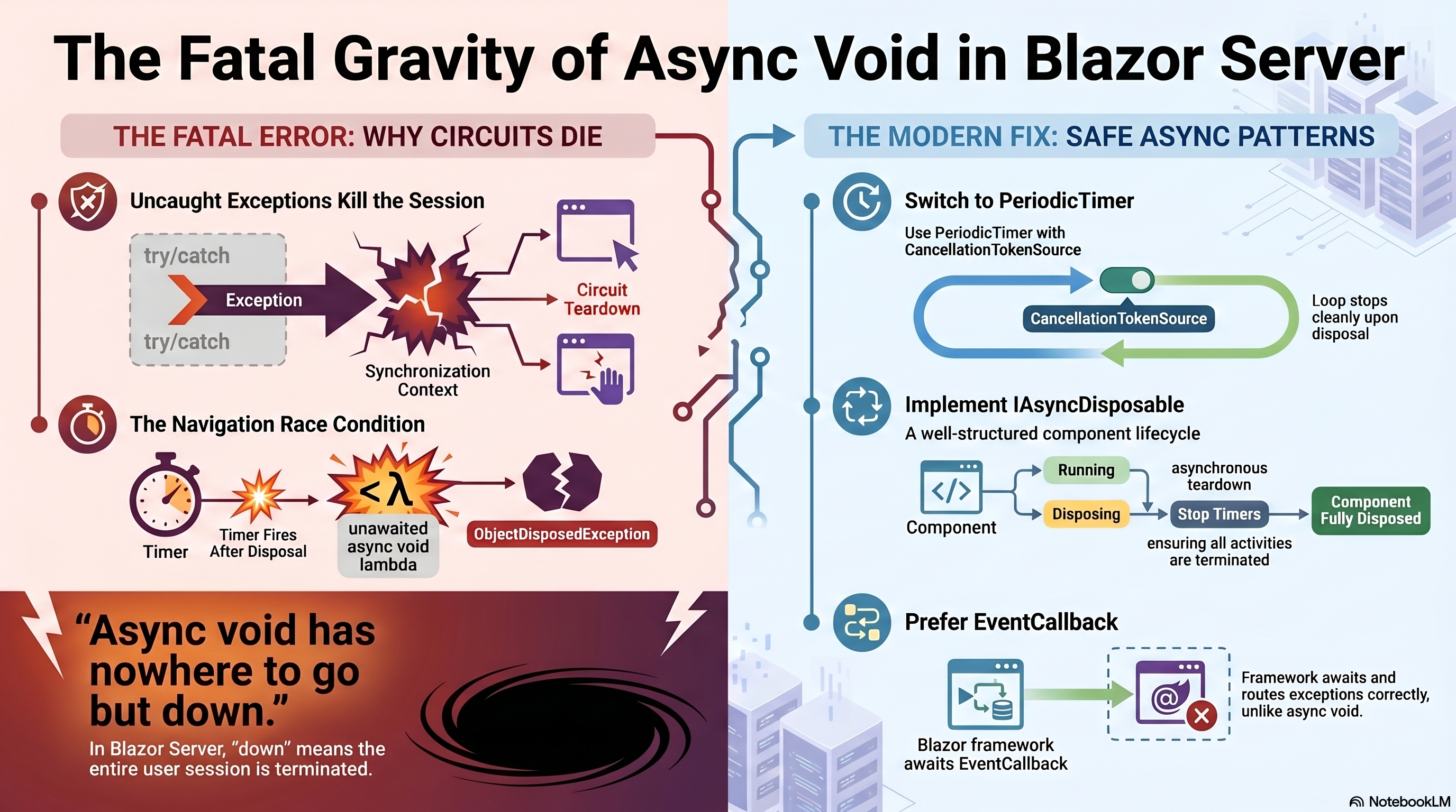 Blazor Server's async void Will Kill Your Circuit